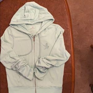 Aerie large sea foam green hoodie